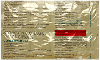 Clavix Gold 40 Capsule 10